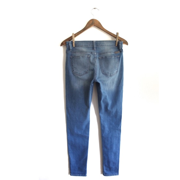 KanCan Distressed Skinny Leg Jeans 7 27 Preowned - Picture 8 of 10